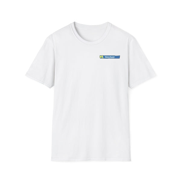 Victory Royale T-Shirt — Minimal Gamers' Chest Patch Tee